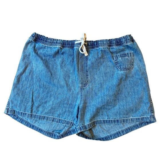 Vtg Faded Glory Shorts Blue Denim Jeans Size Large - Picture 1 of 3